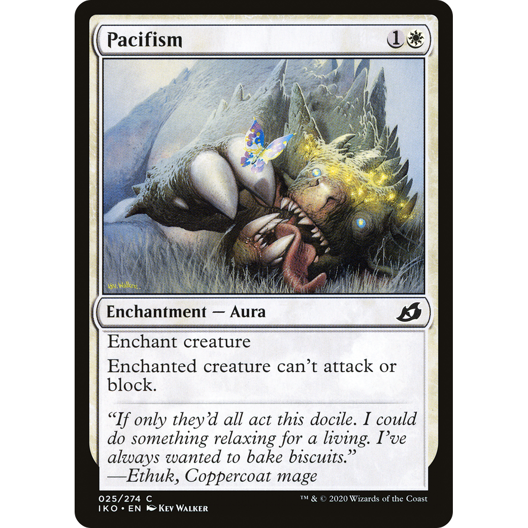 Pacifism (IKO-025) - Ikoria: Lair of Behemoths Foil