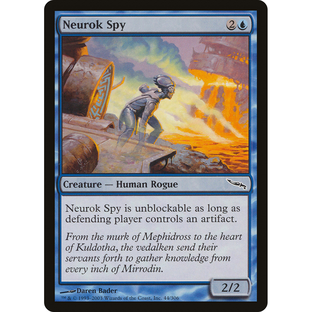 Neurok Spy (MRD-044) - Mirrodin Foil