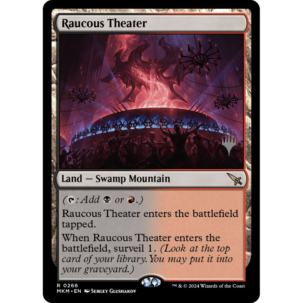 Raucous Theater (PPMKM-266P) - Murders at Karlov Manor Promos Foil