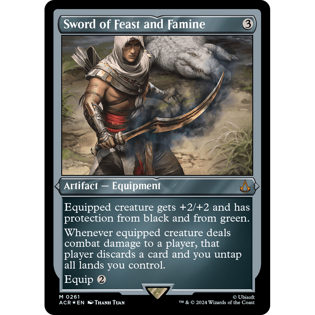 Sword of Feast and Famine (ACR-261) - Assassin's Creed Etched Foil
