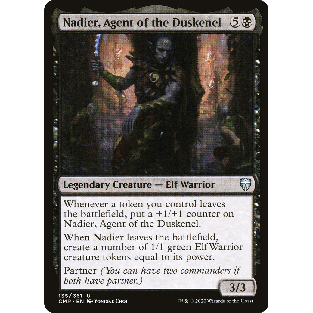 Nadier, Agent of the Duskenel (CMR-135) - Commander Legends Foil