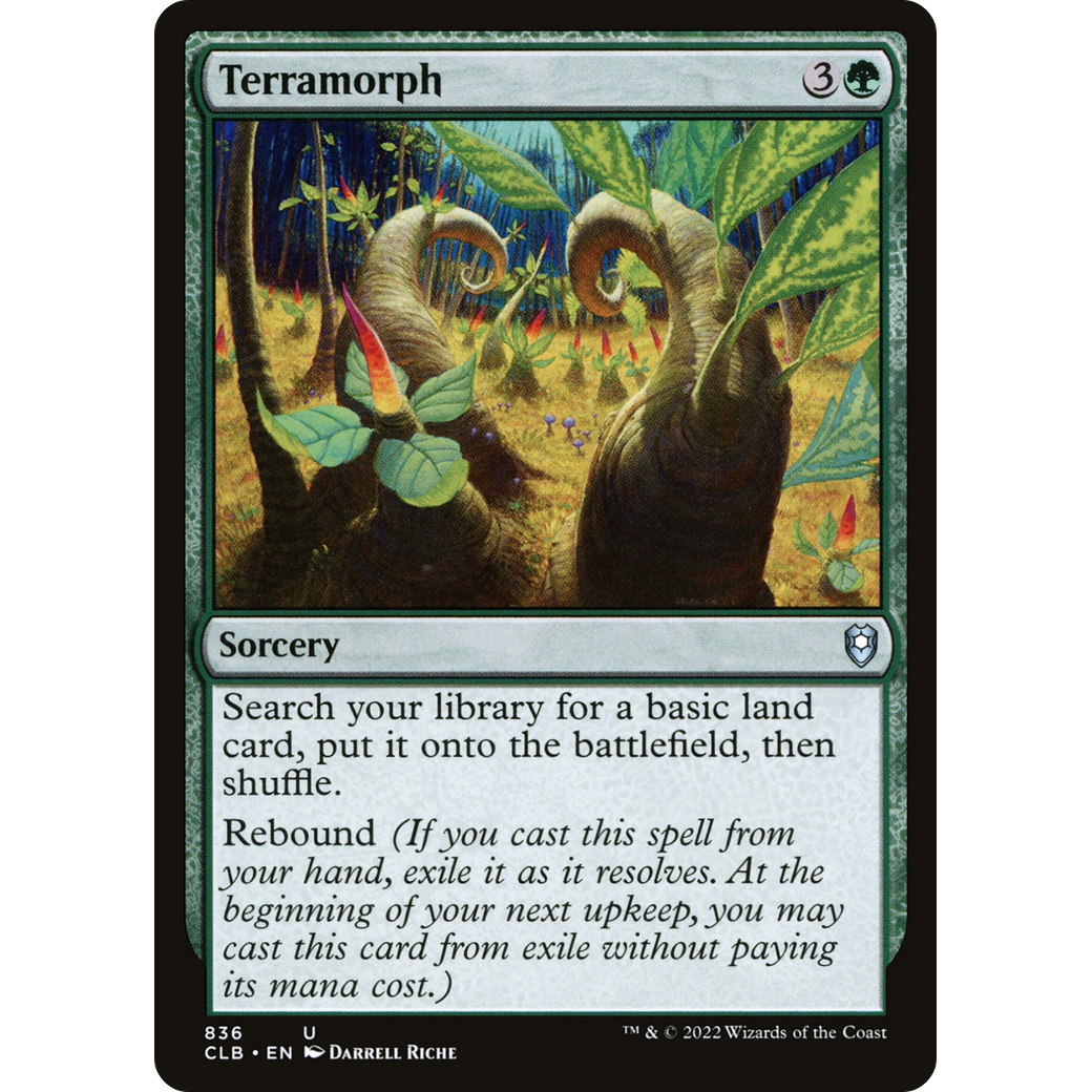 Terramorph (CLB-836) - Commander Legends: Battle for Baldur's Gate