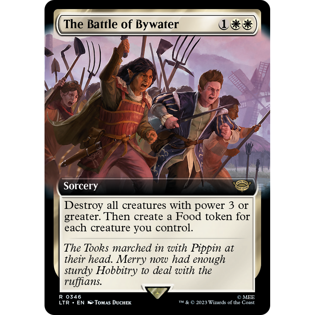 The Battle of Bywater (LTR-346) - The Lord of the Rings: Tales of Middle-earth: (Extended Art)