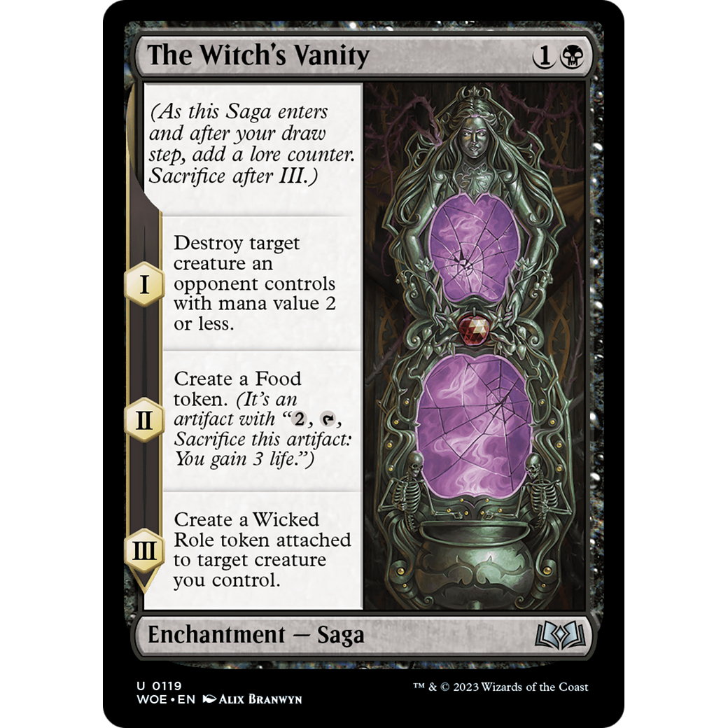 The Witch's Vanity (WOE-119) - Wilds of Eldraine