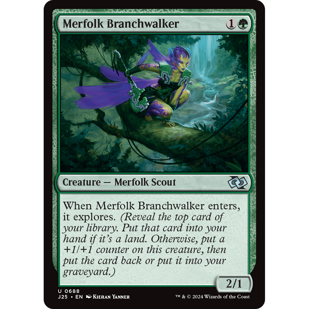 Merfolk Branchwalker (J25-688) - Foundations Jumpstart