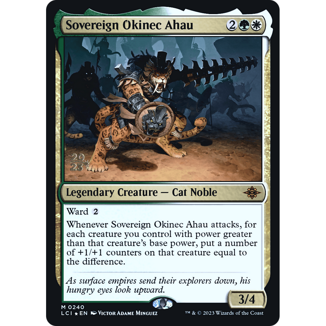 Sovereign Okinec Ahau (PRE-240S) - The Lost Caverns of Ixalan Promos Foil