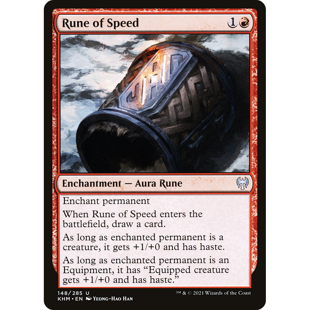 Rune of Speed (KHM-148) - Kaldheim
