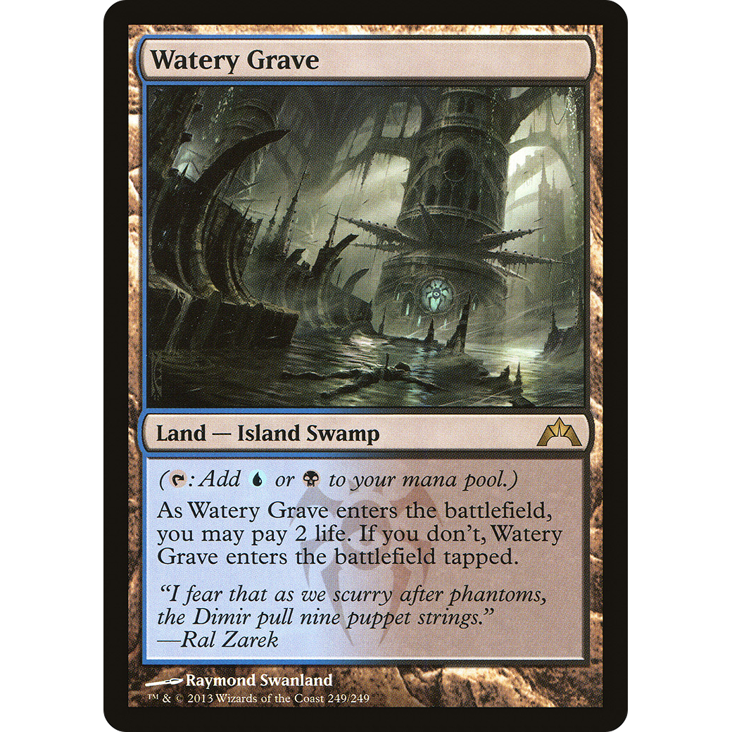 Watery Grave (GTC-249) - Gatecrash Foil