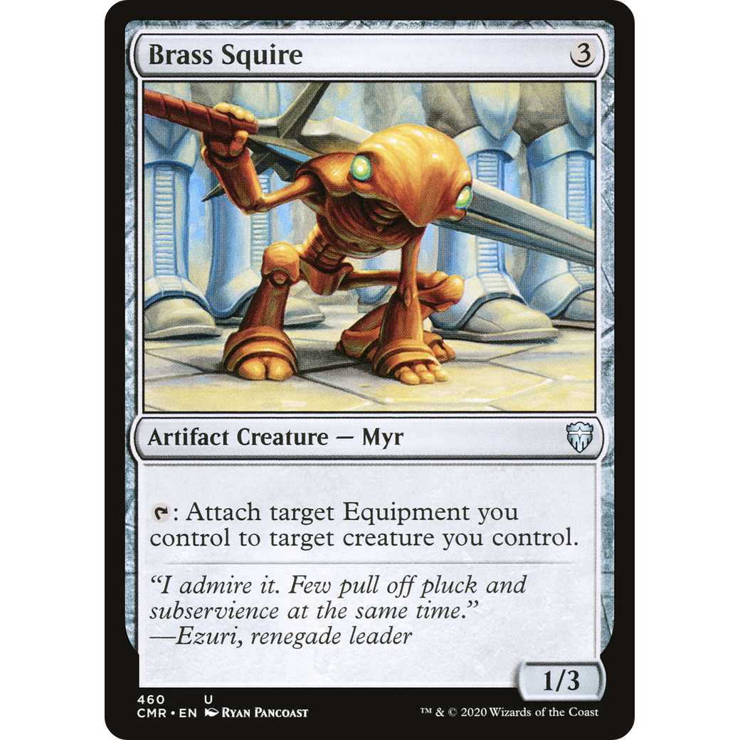 Brass Squire (CMR-460) - Commander Legends