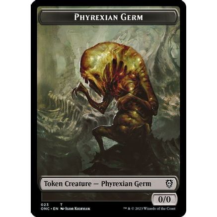 Phyrexian Germ Token (ONC-023) - Commander: Phyrexia: All Will Be One