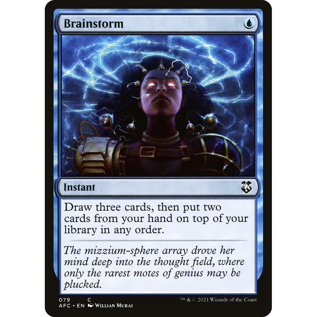 Brainstorm (AFC-079) - Forgotten Realms Commander
