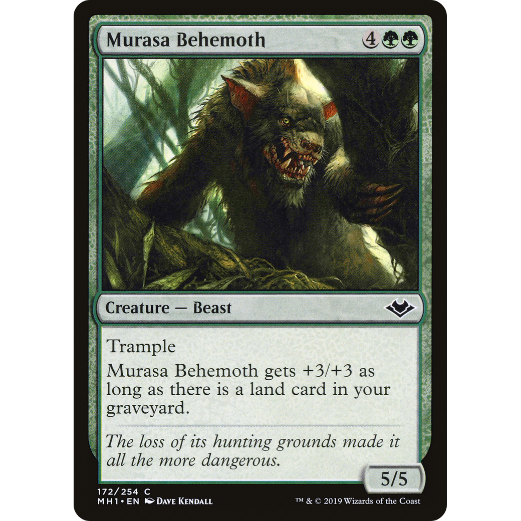 Murasa Behemoth (MH1-172) - Modern Horizons Foil
