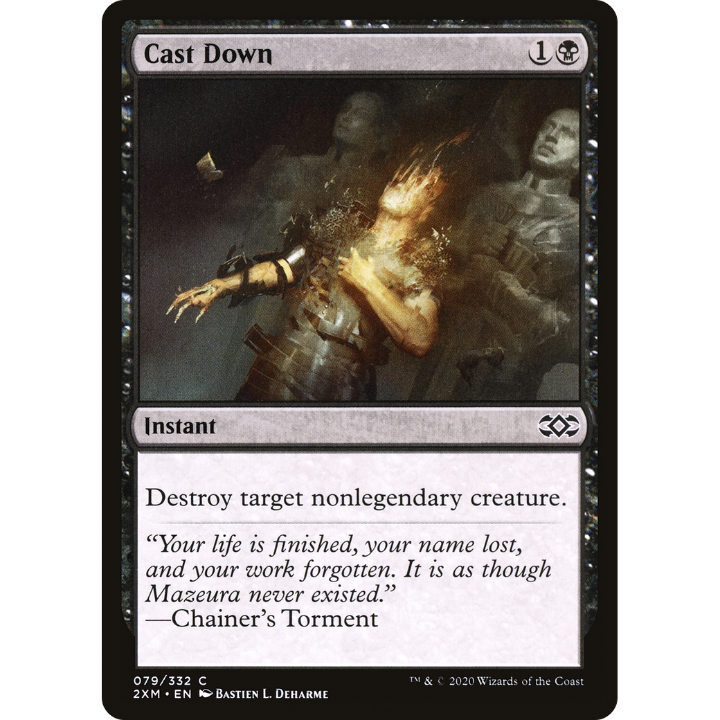 Cast Down (2XM-079) - Double Masters Foil