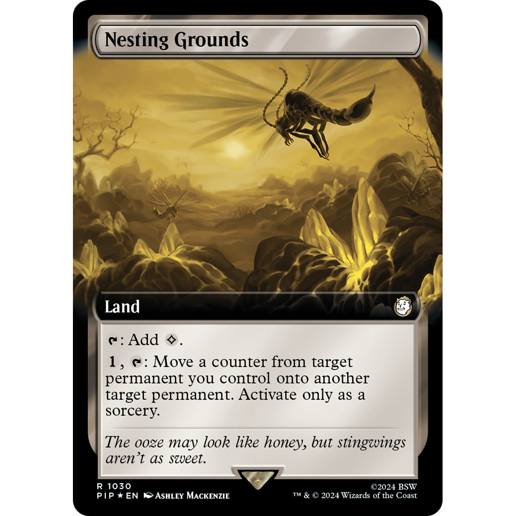 Nesting Grounds (PIP-1030) - Fallout: (Extended Art) Foil