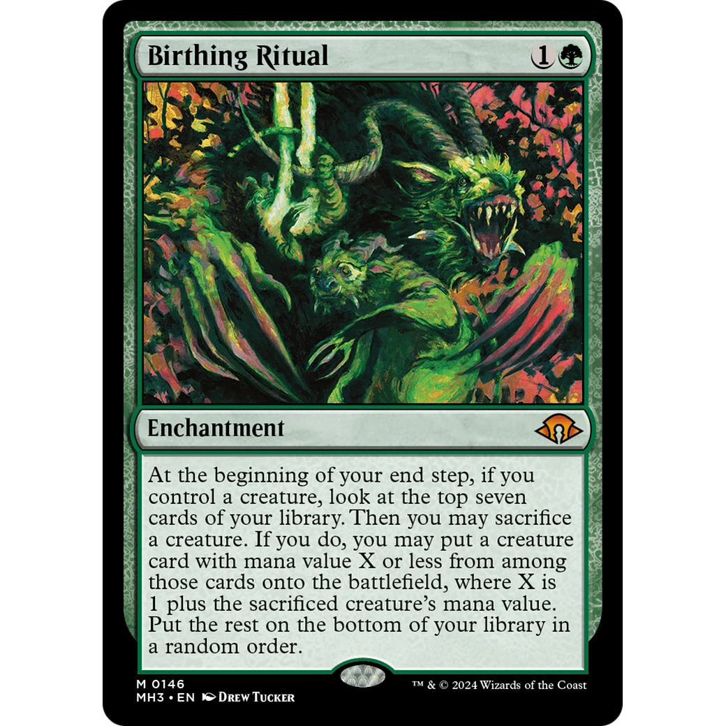 Birthing Ritual (MH3-146) - Modern Horizons 3 Foil