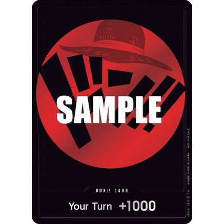 DON!! Card (Red) - One Piece Promotion Cards Foil
