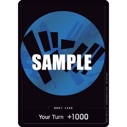 DON!! Card (Blue) - One Piece Promotion Cards Foil