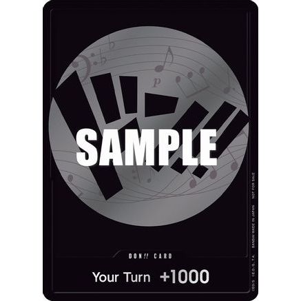 DON!! Card (Silver) - One Piece Promotion Cards Foil