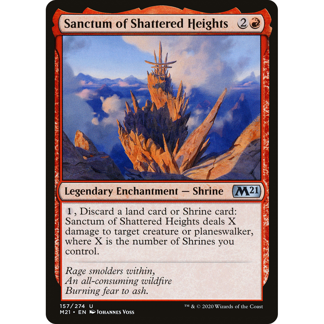 Sanctum of Shattered Heights (M21-157) - Core Set 2021