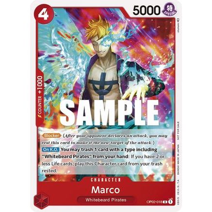 Marco (Promotion Pack 2023) (OP02-018) - One Piece Promotion Cards
