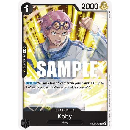 Koby (Promotion Pack 2023) (ST06-002) - One Piece Promotion Cards