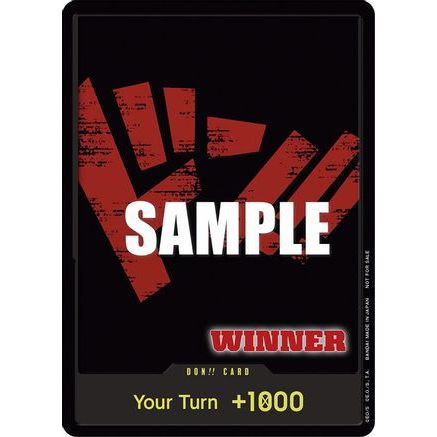 DON!! Card (Tournament Pack Vol. 2) [Winner] - One Piece Promotion Cards