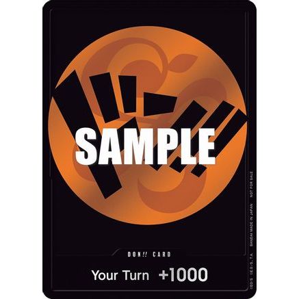 DON!! Card (Orange) - One Piece Promotion Cards Foil