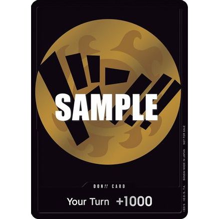 DON!! Card (Bronze) - One Piece Promotion Cards Foil