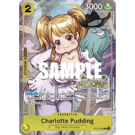 Charlotte Pudding (Offline Regional 2023) [Participant] (ST07-008) - One Piece Promotion Cards Foil
