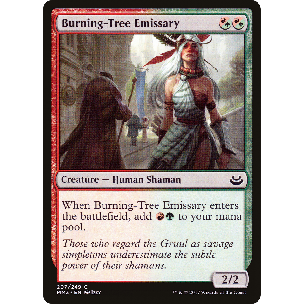 Burning-Tree Emissary (MM3-207) - Modern Masters 2017