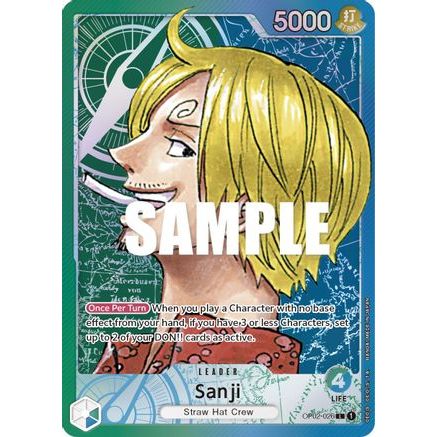 Sanji (Alternate Art) (OP02-026) - Paramount War Foil