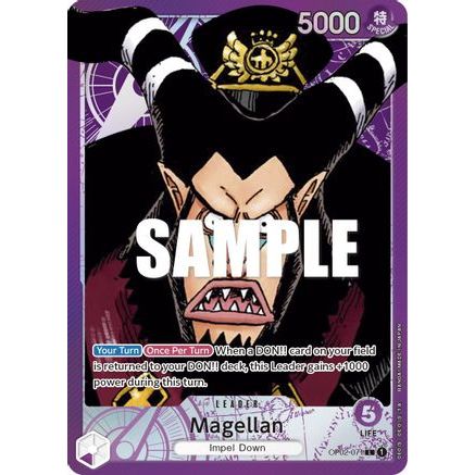 Magellan (071) (Alternate Art) (OP02-071) - Paramount War Foil