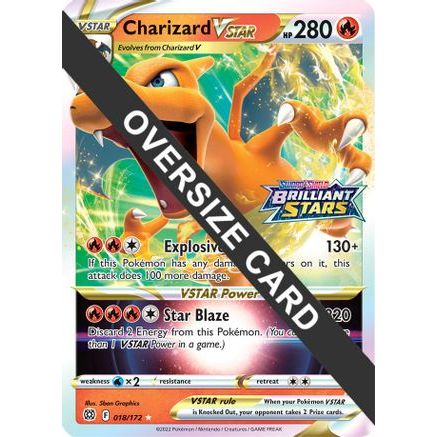Charizard VSTAR 18 - Jumbo Cards Holofoil