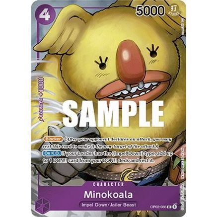 Minokoala (Box Topper) (OP02-086) - Paramount War Foil