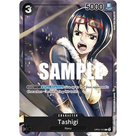 Tashigi (Box Topper) (OP02-105) - Paramount War Foil