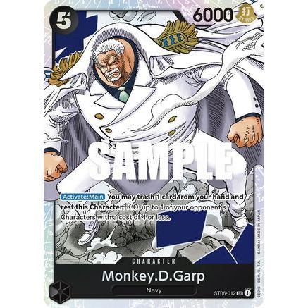Monkey.D.Garp (ST06-012) - Starter Deck 6: Absolute Justice Foil