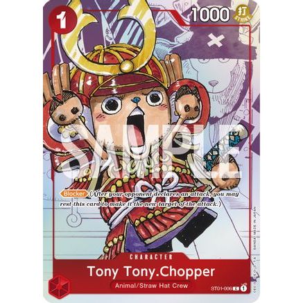 Tony Tony.Chopper - ST01-006 (Alternate Art) (ST01-006) - One Piece Promotion Cards Foil