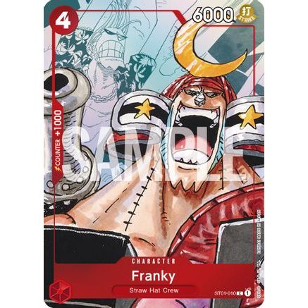 Franky - ST01-010 (Alternate Art) (ST01-010) - One Piece Promotion Cards Foil