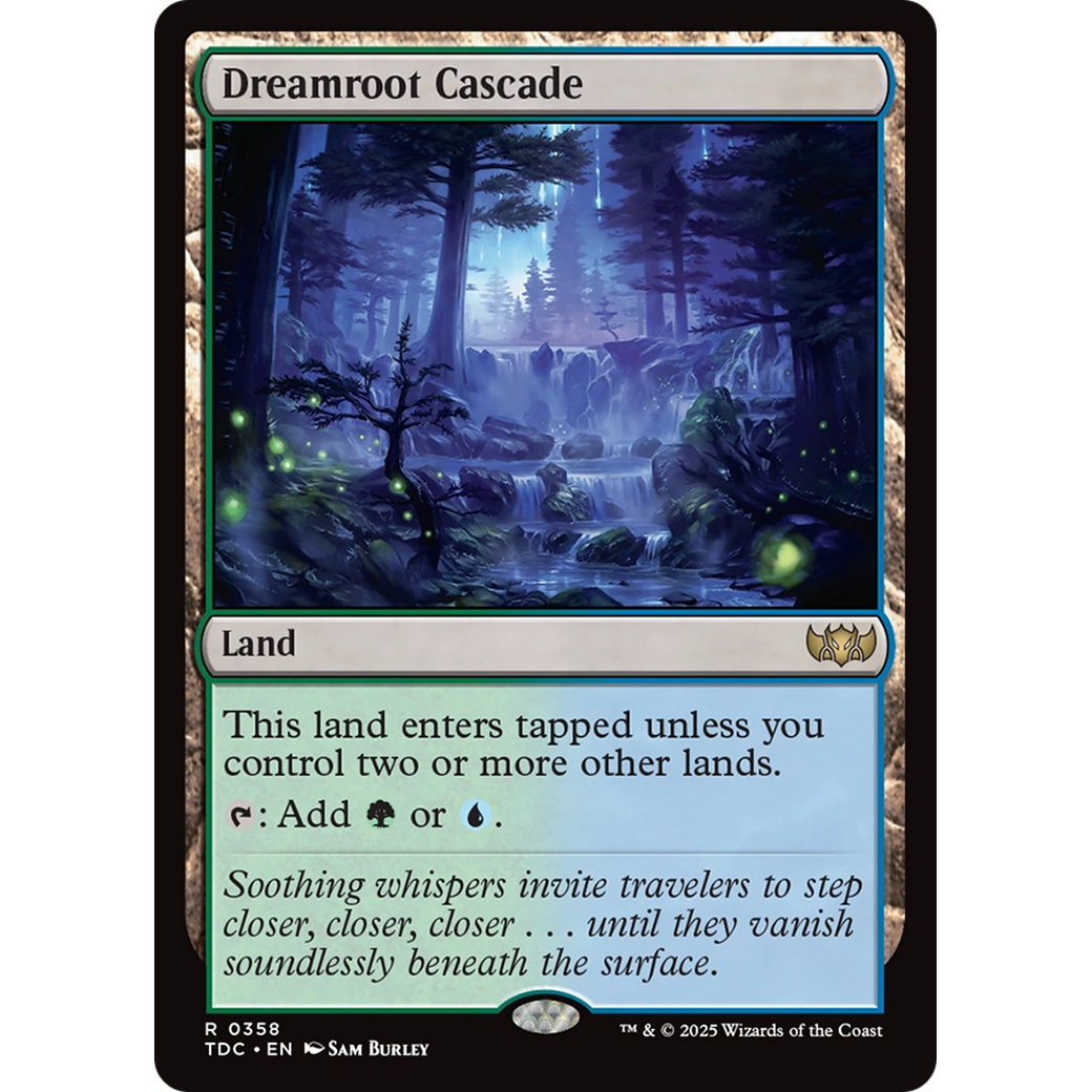 Dreamroot Cascade (TDC-358) - Commander: Tarkir: Dragonstorm