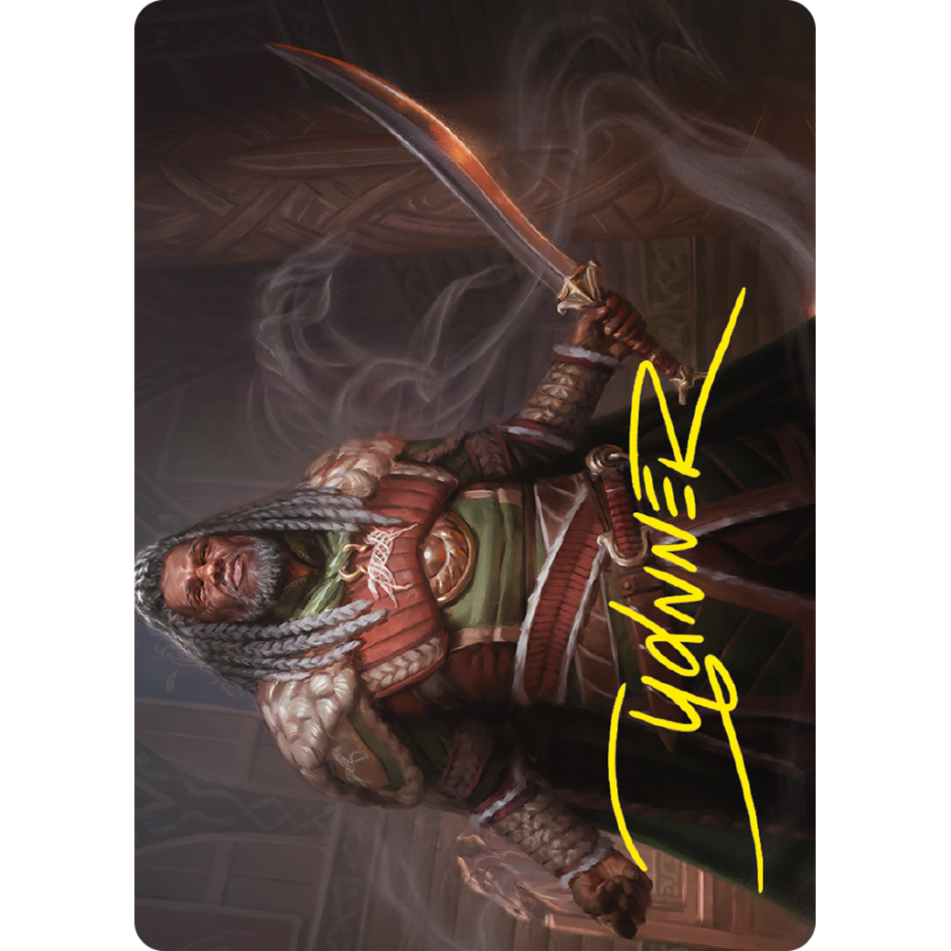 Théoden, King of Rohan // Théoden, King of Rohan (ALTR-025) - Tales of Middle-earth Art Series (Borderless) Foil