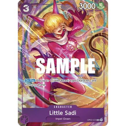 Little Sadi (Alternate Art) (OP02-073) - Paramount War Foil
