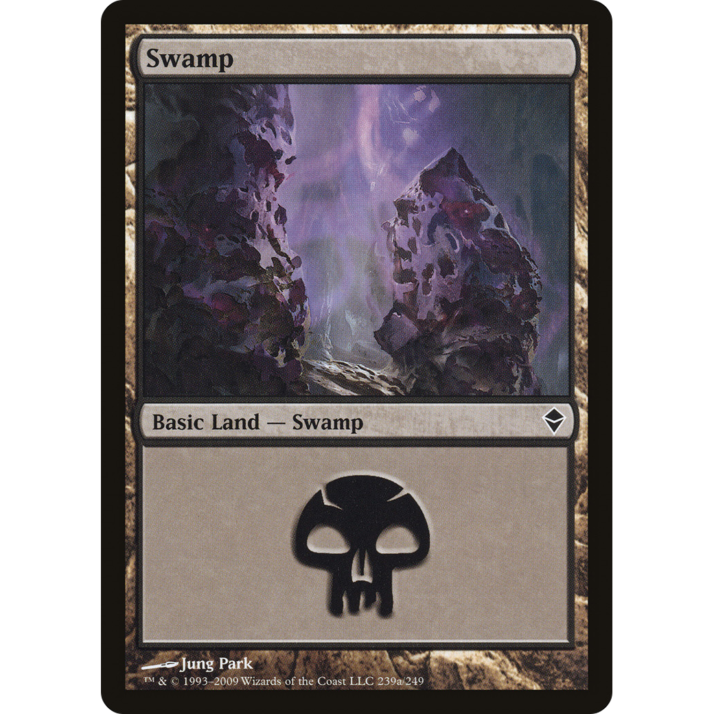Swamp (239a) (ZEN-239A) - Zendikar