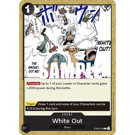 White Out (ST06-016) - Starter Deck 6: Absolute Justice