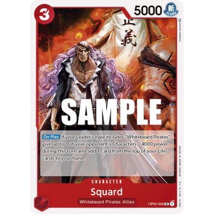 Squard (OP02-009) - Paramount War