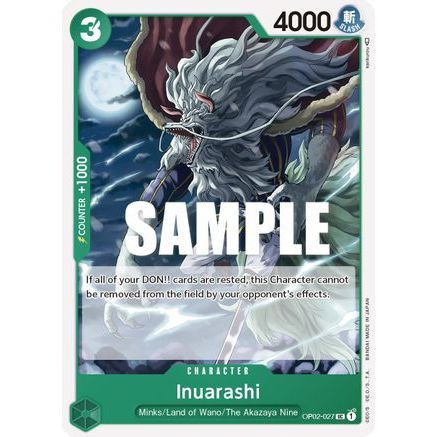 Inuarashi (OP02-027) - Paramount War