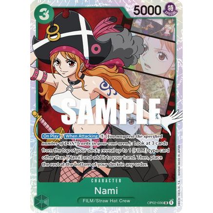 Nami (OP02-036) - Paramount War Foil
