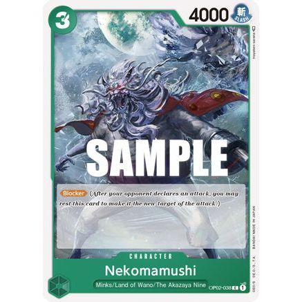 Nekomamushi (OP02-038) - Paramount War