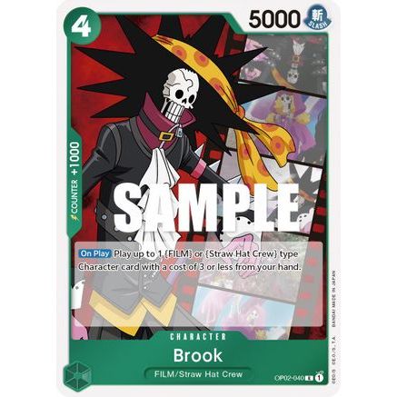 Brook (OP02-040) - Paramount War Foil