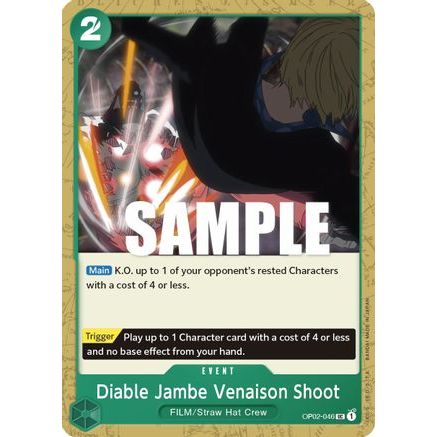 Diable Jambe Venaison Shoot (OP02-046) - Paramount War