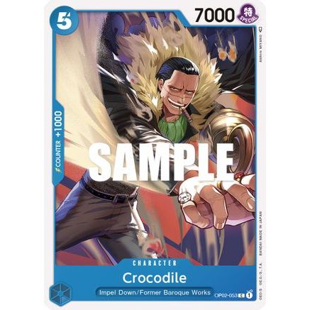Crocodile (OP02-053) - Paramount War